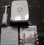 Sporting Goods : 2, NEW, FoodPro, Marinater, with EXTRA CLEAR LID, Allows you to, marinate, in a fraction of the time, Saves you valuable time, Microwave Safe, Comes with Marinade Book, BUY, at, ASTRODEALSCOM,