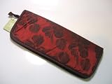 Lantern Moon Red Brown Zip Combo Knitting Needle Case