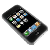 Review Techfocus  / Techfocus iPhone Silicone Skin with Earphone Holder and Screen Protector Black