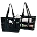 Royce Leather Business Tote - Top Grain Milano Cowhide Leather (Tan)