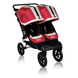Baby Jogger City Elite Double Stroller, Red Sport