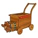Handmade Airplane Design Rolling Wheels Storage Box