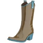 [バスクラフト] 2トーンカラーのウエスタンタイプレインブーツ