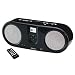 Electronics : iHome iH30B Boom Box for iPods with FM Radio (Black)