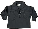 New TARTANISTA Scottish Baby Jacobite Kilt Shirt In Black