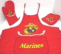 US Marine Corps Barbecue Apron Set USMC Marines