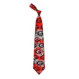 Georgia Bulldogs NCAA Tie Dye Mens Tie (100% Silk)