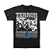 Terror Men's Hardcore Black T-shirt Black