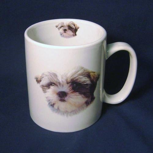 Cute Shih Tzu Puppy Dog Jumbo 14 Ounce Coffee Mug