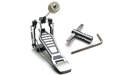 Bass / Kick Drum Pedal: Single Pedal, Single Chain Drive with Double Spring Recoil