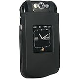 Amzer Silicone Skin Jelly Case for BlackBerry Flip Pearl 8220 (Jet Black )