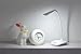 Ivation Portable Rechargeable Desk/Reading Lamp w/Flexible Neck Tube - Features 14 Super-Bright LEDs - Touch Switch & 3 Brightness Levels