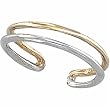 14K Two Tone Modern Type Adjustable Toe Ring