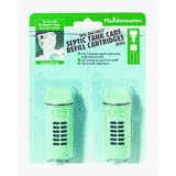 Click here to buy Fluidmaster 8202P8 Bio-Balance Septic Tank Care Refill Cartridges.