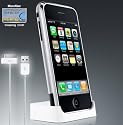 Dock Cradle + USB Data / Charger Cable with AV out For Apple iPhone 3G and iPhone 3GS / iPod Touch 2G. Includes DBROTH Microfiber Cleaning Cloth