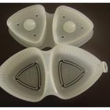 Inomata 0787 Triangle Sushi Mold, White