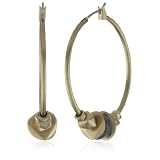 Kenneth Cole New York Urban Natural Gold Hoop 