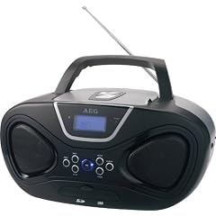AEG SR 4327 Stereo Radio (MP3-CD-Player, UKW-/MW-Tuner, USB 2.0) schwarz
