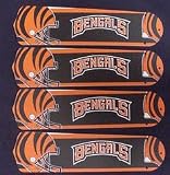Ceiling Fan Designers 52SET-NFL-CIN NFL Cincinnati Bengals Football 52 In. Ceiling Fan Blades ONLY