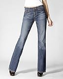 Newport News Jeanology One Of A Kind Embellished Stretch Denim Boot Cut Jeans