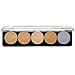 Make Up For Ever 5 Camouflage Cream Palette - #2 (Asian Complexions) 10g/0.35oz