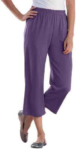 Plus Size Pants, Capri Length In Softest 7-Day Knit