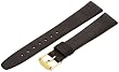 Hadley-Roma Men's MSM976RA-170 17-mm Black Genuine Calfskin Leather Watch Strap