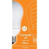 Sunway 電球型蛍光灯 A型 100W 電球色 EFA21EL