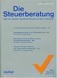 Produkt-Bild: Steuerberatung, Die