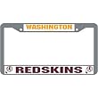 Washington Redskins NFL Chrome License Plate Frame