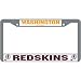 Sporting Goods : Washington Redskins NFL Chrome License Plate Frame by Rico Industries