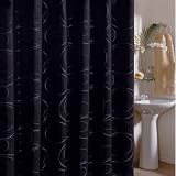 Eclipse Shower Curtain in Black