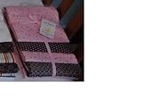 Carters Receiving Blankets, Pink and Brown