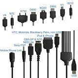 UNIVERSAL USB CHARGER KIT WITH 10 ADAPTERS - CHARGE YOUR IPOD/IPHONE/PSP/DS LITE/DSI/CAMERA/MOBILE PHONE/MP3/MP4