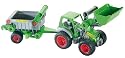 Wader 39172 - Traktor mit Frontlader und Kipper