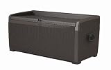Keter 172255 105 Gallon XL Rattan Deck Box