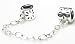 Sterling Silver Safe Chain Stopper Beads Are Compatible with Pandora, Chamilia, Biagi & Other Styles
