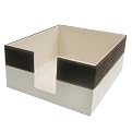 Canvas Sweater Bin with Suede Trim