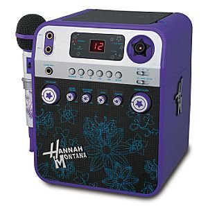 Disney Hannah Montana Karaoke System with Video Camera