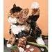 Stuffed Cashmere Calico Cat Image