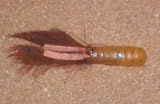 3 Soft Plastic Grubs - (15 Pack) Amber with various tail colors