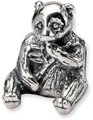 Reflections(tm) Sterling Silver Bear Bead / Charm