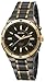 Seiko Men's SKA366 Kinetic Black Ion Watch