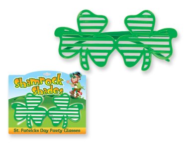 Shamrock Party Glasses