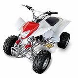Full Size Utility Style - Manual ATV (Quad) ATA-250E - White Red by ATV