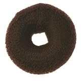 Pro Salon Hair Bun Ring/Doughnut 9cm - BROWN