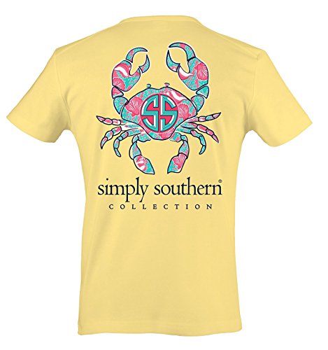 Simply Southern Preppy T-Shirt - Crab on a Sunrise