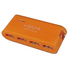 LogiLink USB 2.0 Hub 4-Port - hub - 4 porte - desktop