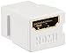 HDMI Inline Female to Female Keystone Jack Coupler, White