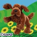 Webkinz Irish Setter + Webkinz Bookmark - New with Sealed Tag and Unused Codes